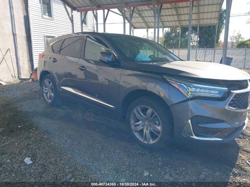 2020 Acura Rdx Advance Package VIN: 5J8TC2H77LL010224 Lot: 40734385