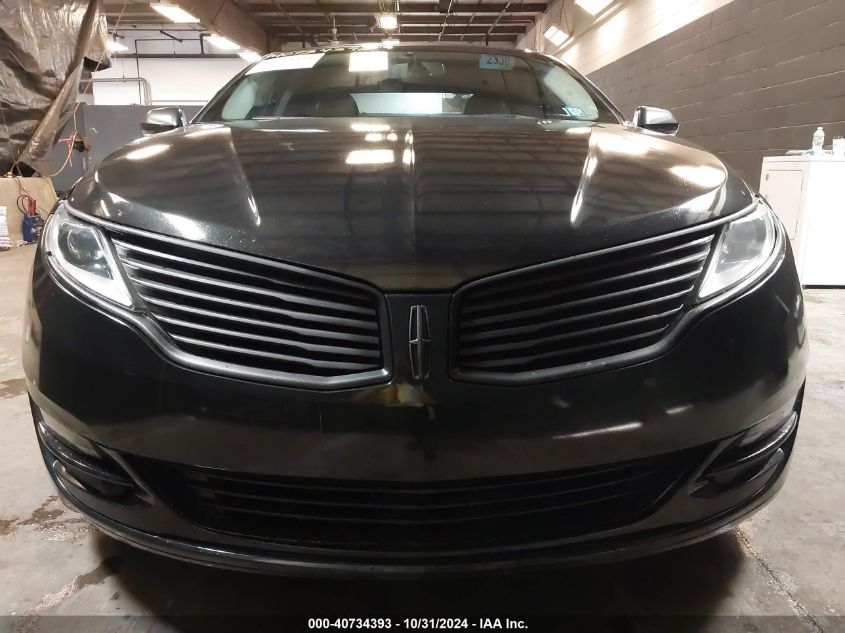 2014 Lincoln Mkz VIN: 3LN6L2G98ER814904 Lot: 40734393