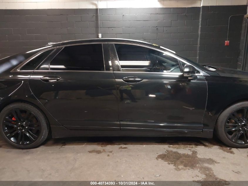 2014 Lincoln Mkz VIN: 3LN6L2G98ER814904 Lot: 40734393