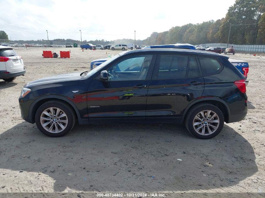 2016 BMW X3 Sdrive28I VIN: 5UXWZ7C52G0T42560 Lot: 40734402