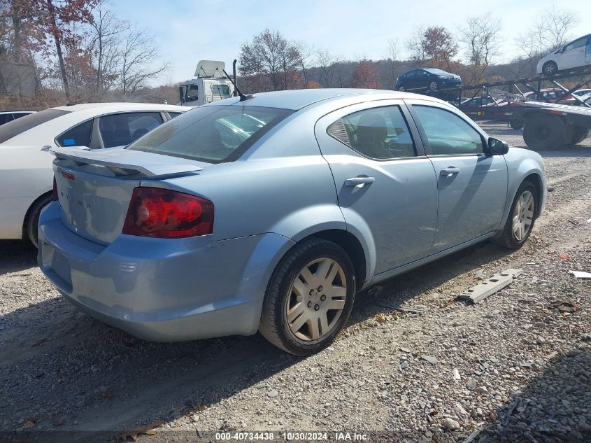 VIN 1C3CDZAB9DN676143 2013 Dodge Avenger, SE no.4