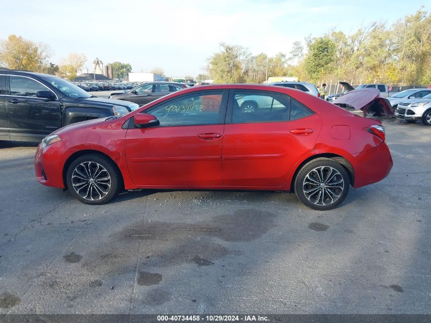 2014 Toyota Corolla S Plus VIN: 5YFBURHE3EP139392 Lot: 40734458