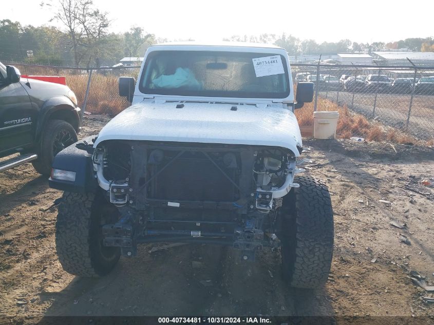 2020 Jeep Wrangler Unlimited Black And Tan 4X4 VIN: 1C4HJXDG8LW174609 Lot: 40734481