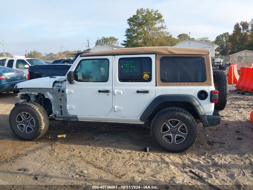 2020 Jeep Wrangler Unlimited Black And Tan 4X4 VIN: 1C4HJXDG8LW174609 Lot: 40734481