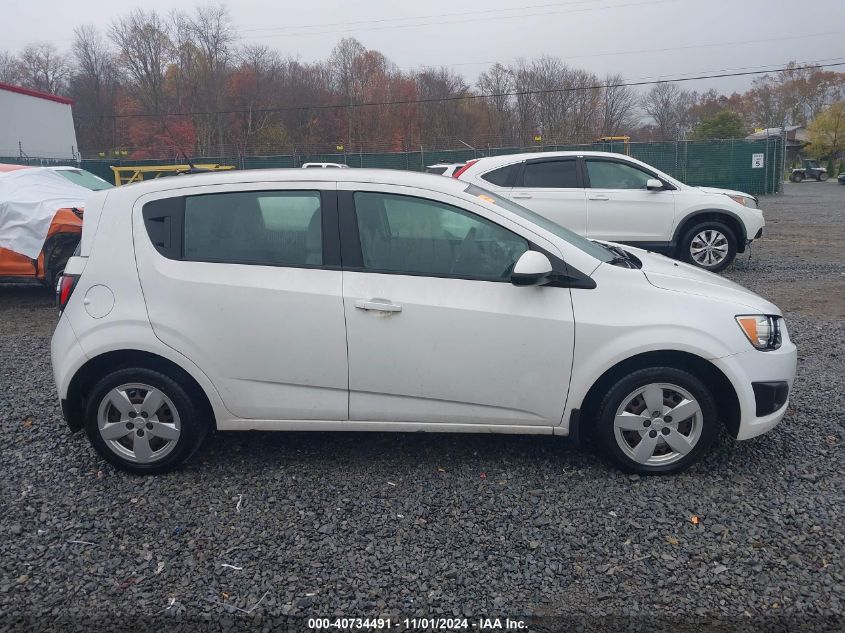 2013 Chevrolet Sonic Ls VIN: 1G1JA6SH0D4258016 Lot: 40734491