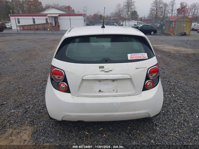 2013 Chevrolet Sonic Ls VIN: 1G1JA6SH0D4258016 Lot: 40734491