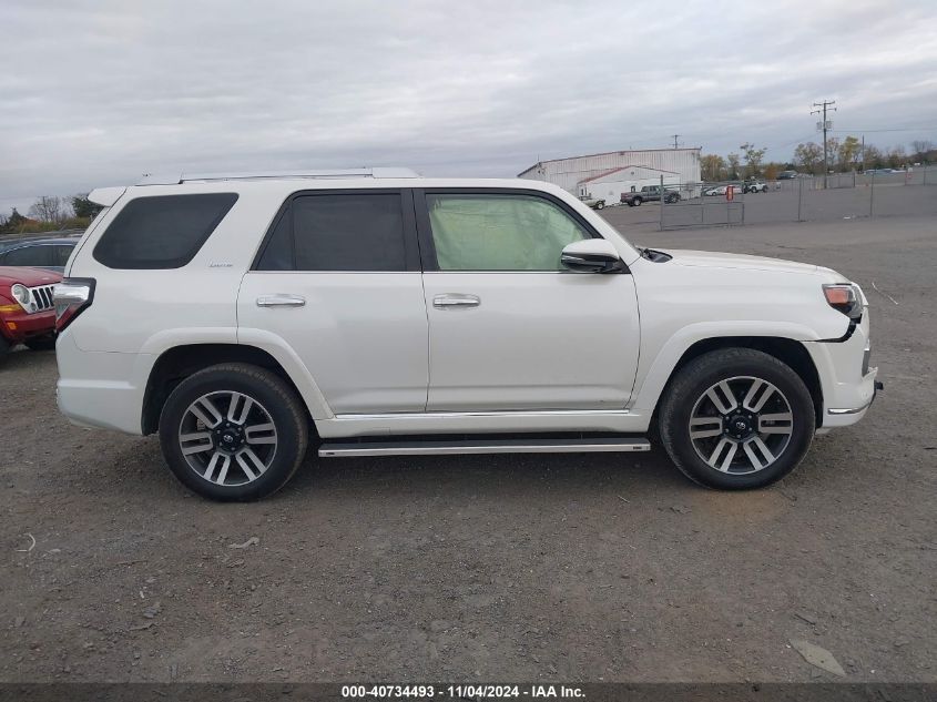 2018 Toyota 4Runner Limited VIN: JTEBU5JR2J5564322 Lot: 40734493