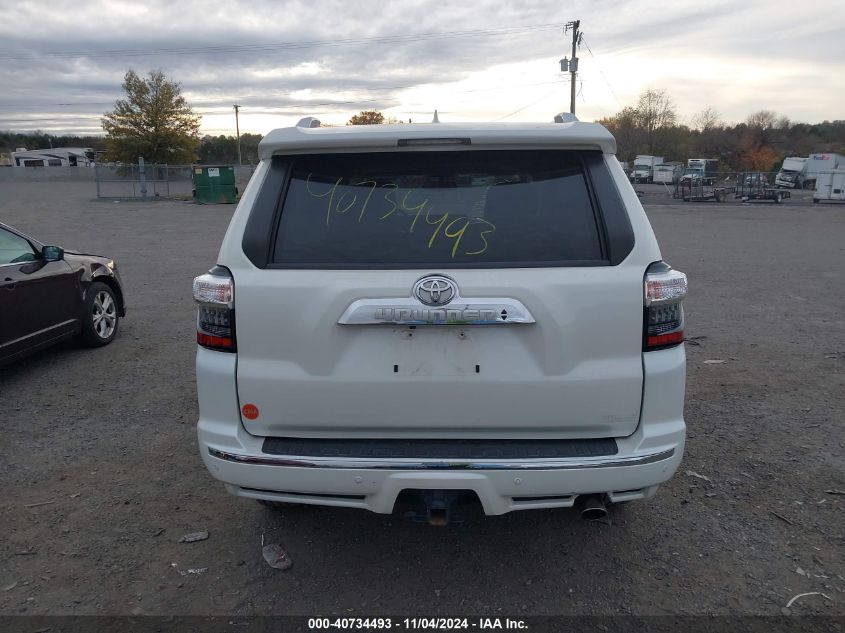 2018 Toyota 4Runner Limited VIN: JTEBU5JR2J5564322 Lot: 40734493