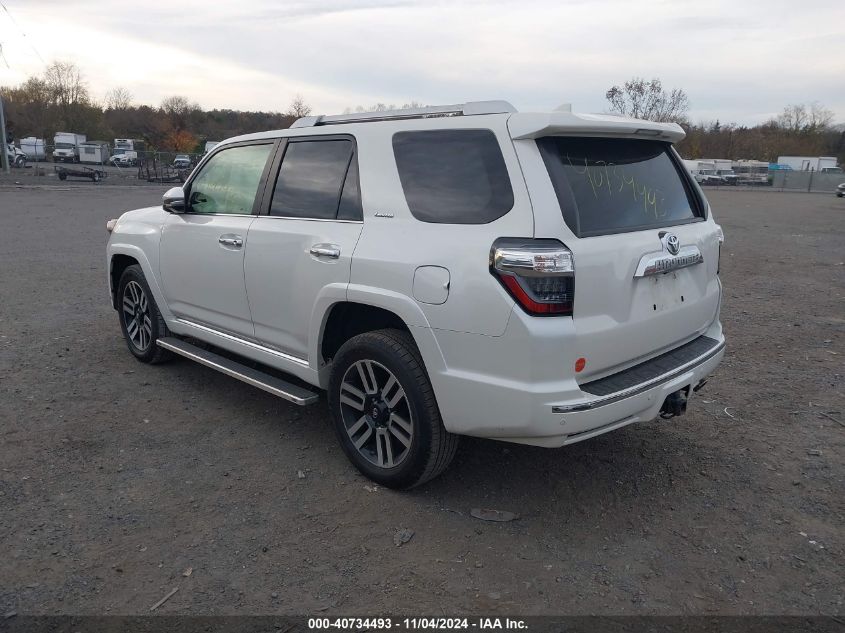 2018 Toyota 4Runner Limited VIN: JTEBU5JR2J5564322 Lot: 40734493