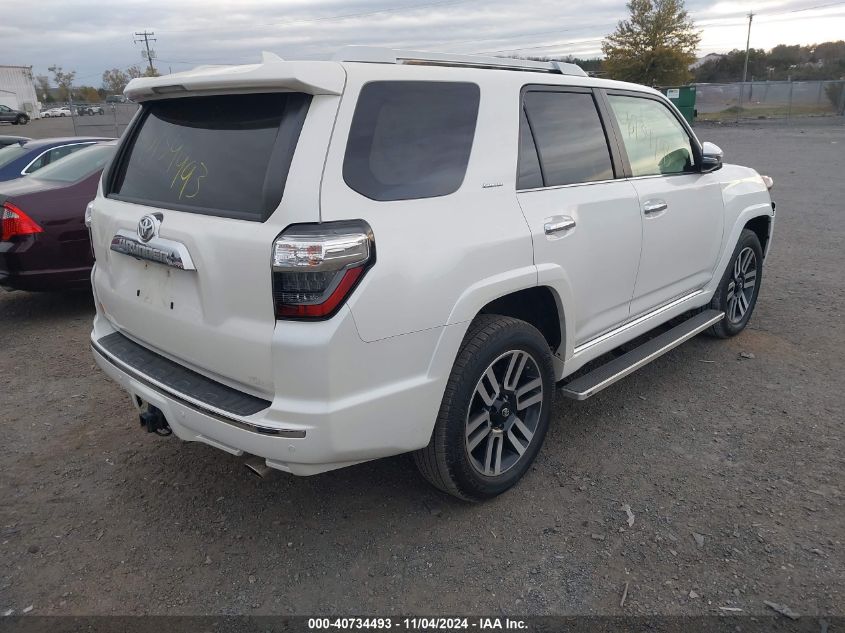 2018 Toyota 4Runner Limited VIN: JTEBU5JR2J5564322 Lot: 40734493