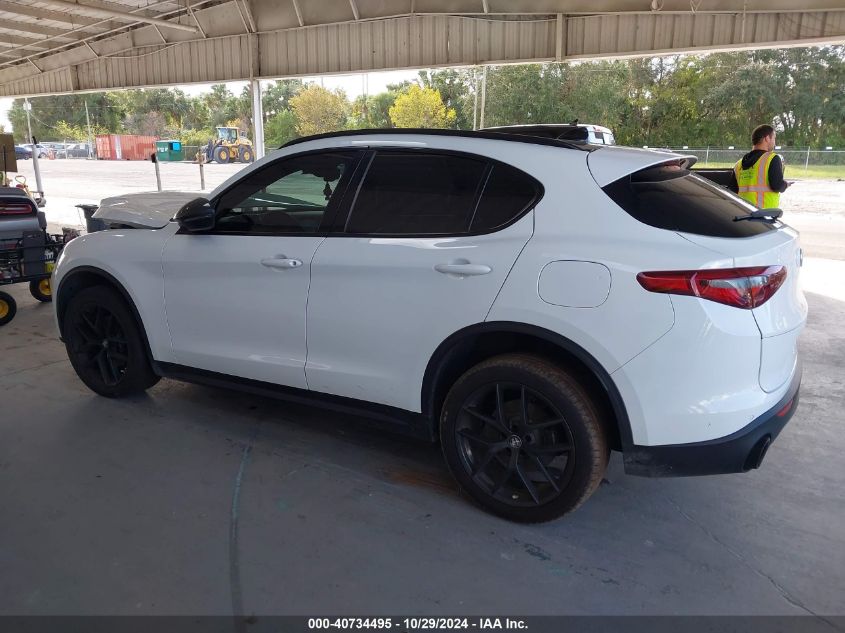 2019 Alfa Romeo Stelvio Rwd VIN: ZASPAJAN0K7C70729 Lot: 40734495