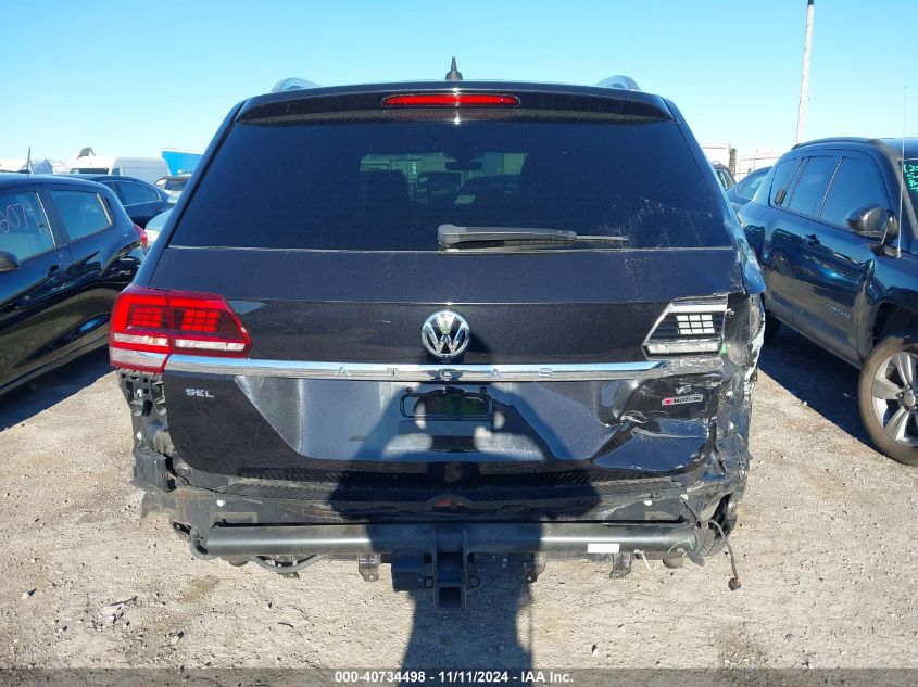 2019 Volkswagen Atlas 3.6L V6 Sel R-Line VIN: 1V2RR2CA4KC586666 Lot: 40734498