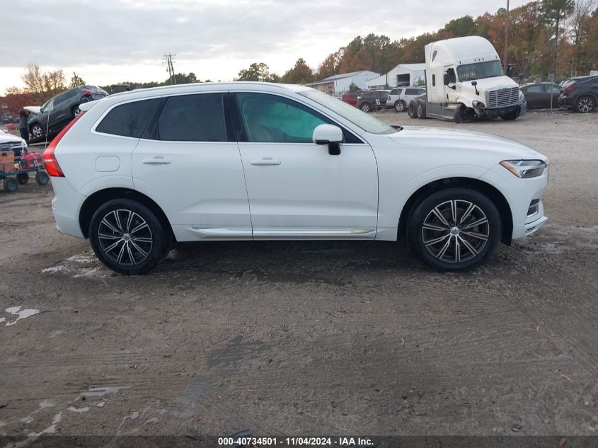 2021 Volvo Xc60 T5 Inscription VIN: YV4102RL3M1845841 Lot: 40734501