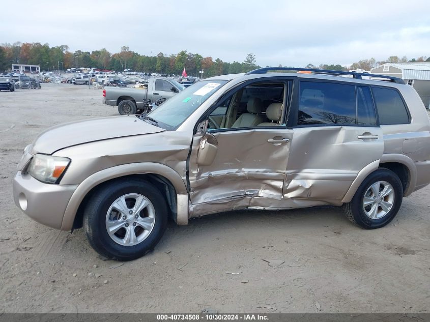 2004 Toyota Highlander VIN: JTEGD21AX40088479 Lot: 40734508