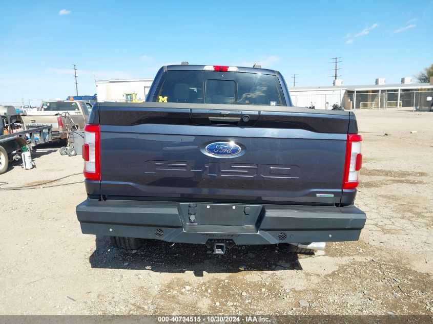 2022 Ford F-150 Lariat VIN: 1FTFW1E87NFA90247 Lot: 40734515