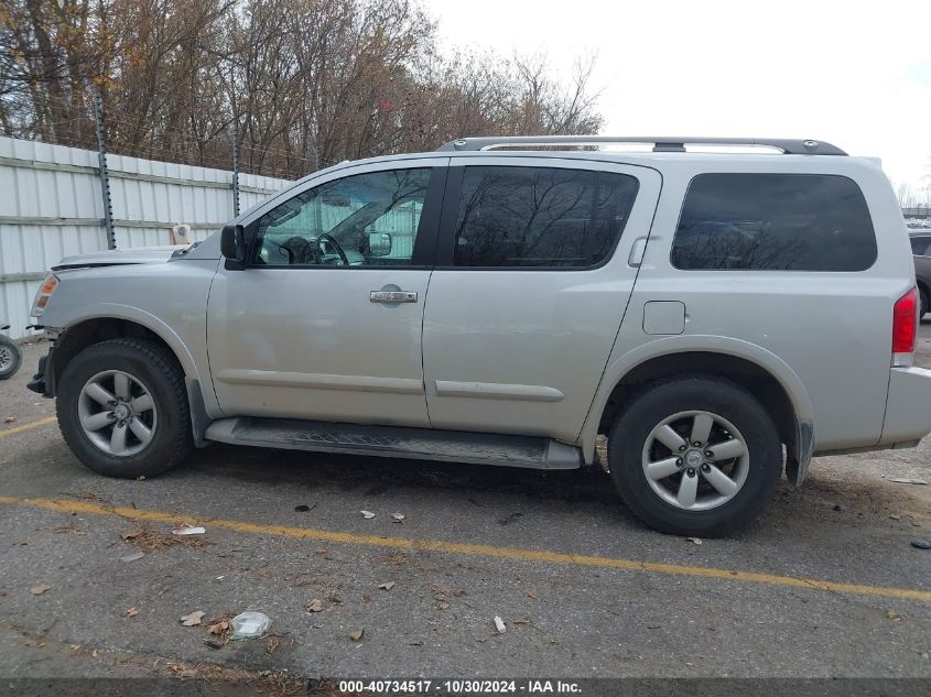 2015 Nissan Armada Platinum/Sl/Sv VIN: 5N1AA0NC3FN605478 Lot: 40734517