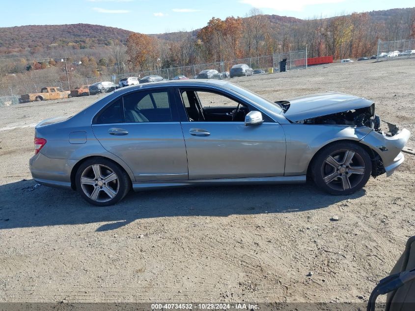 2011 Mercedes-Benz C 300 Luxury 4Matic/Sport 4Matic VIN: WDDGF8BB4BR182865 Lot: 40734532