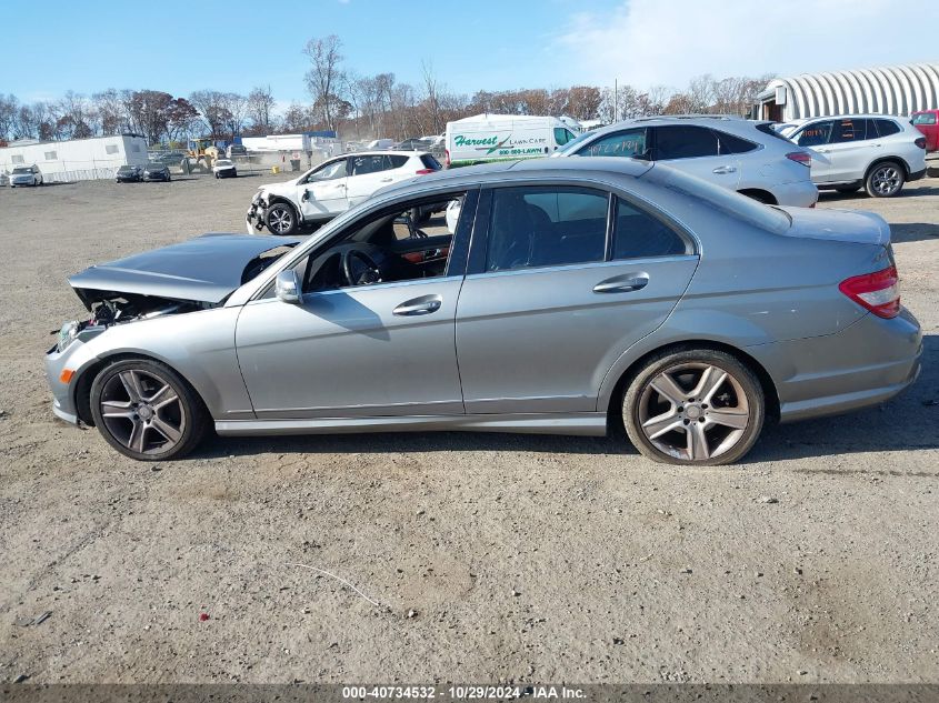 2011 Mercedes-Benz C 300 Luxury 4Matic/Sport 4Matic VIN: WDDGF8BB4BR182865 Lot: 40734532