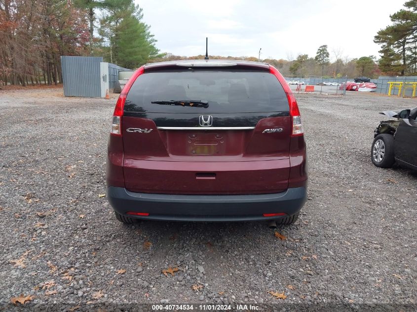 2013 Honda Cr-V Ex VIN: 5J6RM4H55DL029690 Lot: 40734534