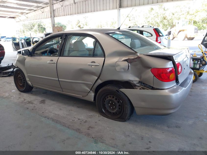 2003 Toyota Corolla Le VIN: 1NXBR32E33Z119128 Lot: 40734546