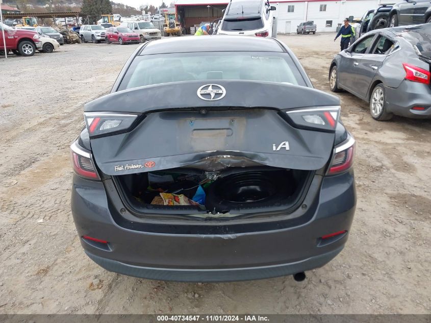 2016 Scion Ia Base (A6) VIN: 3MYDLBZV8GY119399 Lot: 40734547