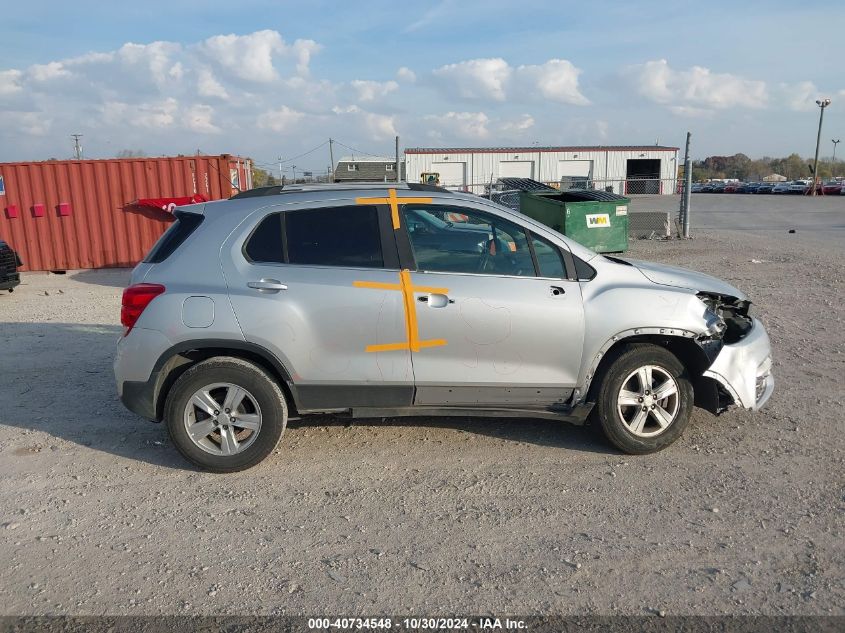 2019 Chevrolet Trax Lt VIN: 3GNCJLSB7KL329172 Lot: 40734548