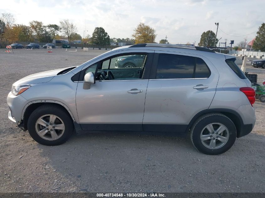 2019 Chevrolet Trax Lt VIN: 3GNCJLSB7KL329172 Lot: 40734548