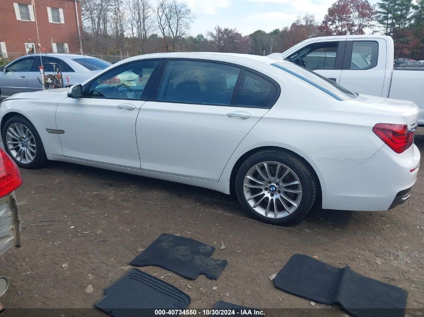 2015 BMW 750Li xDrive VIN: WBAYF8C56FD654765 Lot: 40734550