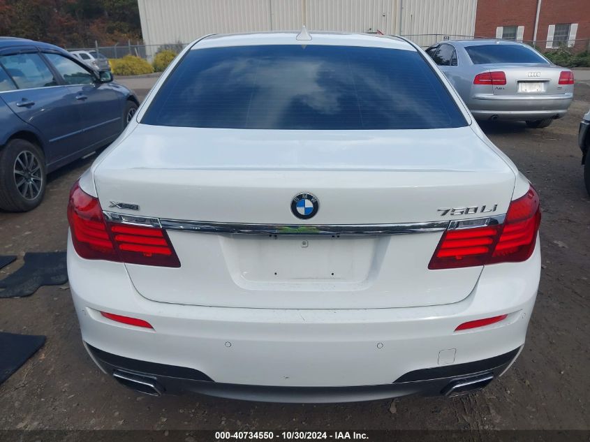 2015 BMW 750Li xDrive VIN: WBAYF8C56FD654765 Lot: 40734550