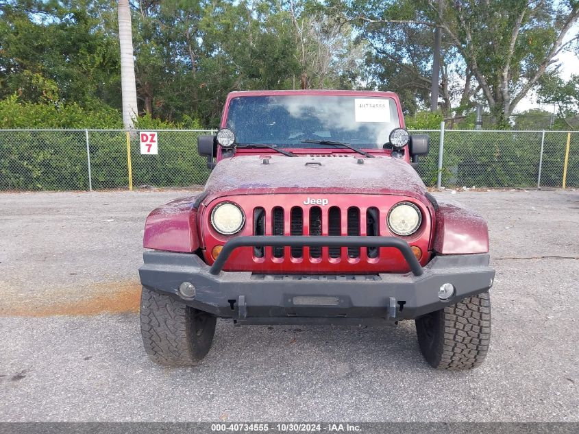 2013 Jeep Wrangler Unlimited Sahara VIN: 1C4HJWEG0DL505016 Lot: 40734555