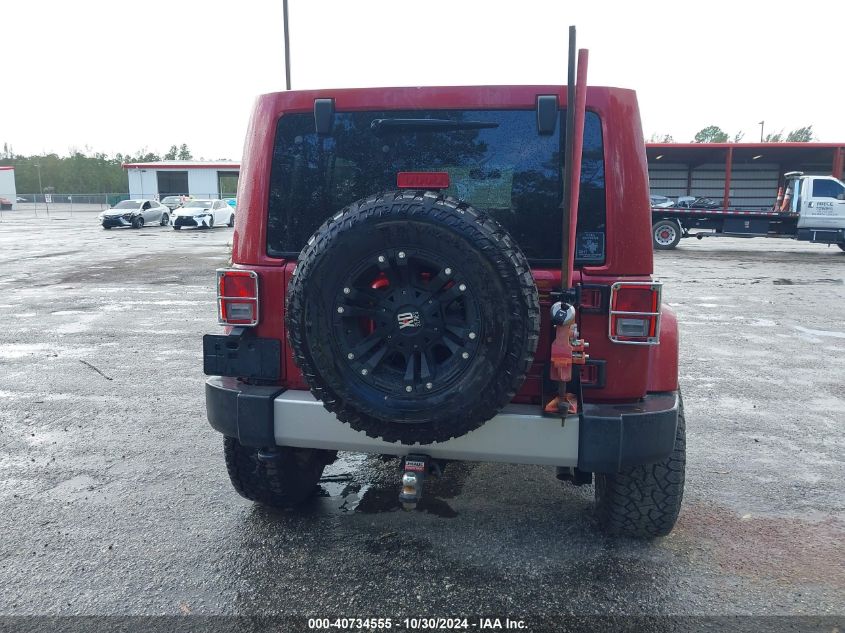 2013 Jeep Wrangler Unlimited Sahara VIN: 1C4HJWEG0DL505016 Lot: 40734555