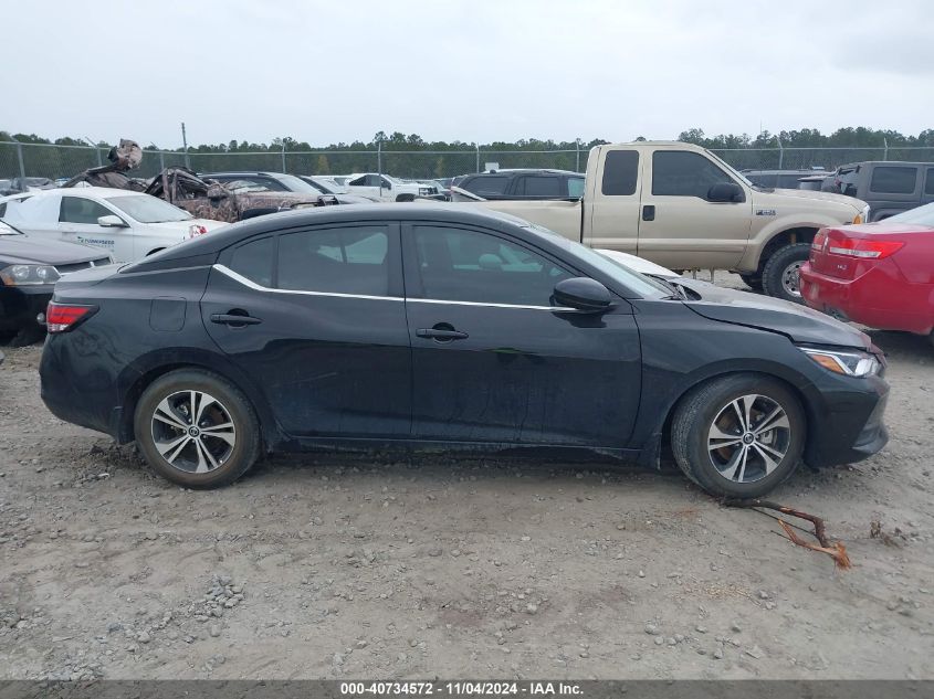 2023 Nissan Sentra Sv Xtronic Cvt VIN: 3N1AB8CV1PY280261 Lot: 40734572