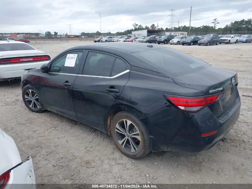 2023 Nissan Sentra Sv Xtronic Cvt VIN: 3N1AB8CV1PY280261 Lot: 40734572