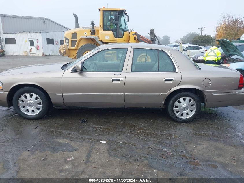 2004 Mercury Grand Marquis Ls/Ls Premium VIN: 2MEFM75W34X658311 Lot: 40734578