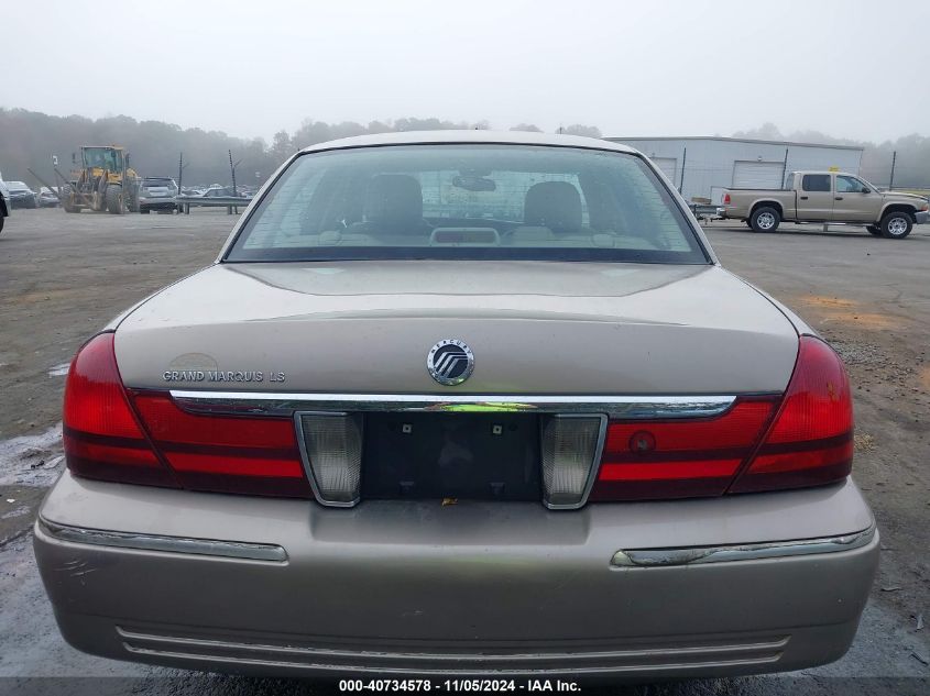 2004 Mercury Grand Marquis Ls/Ls Premium VIN: 2MEFM75W34X658311 Lot: 40734578