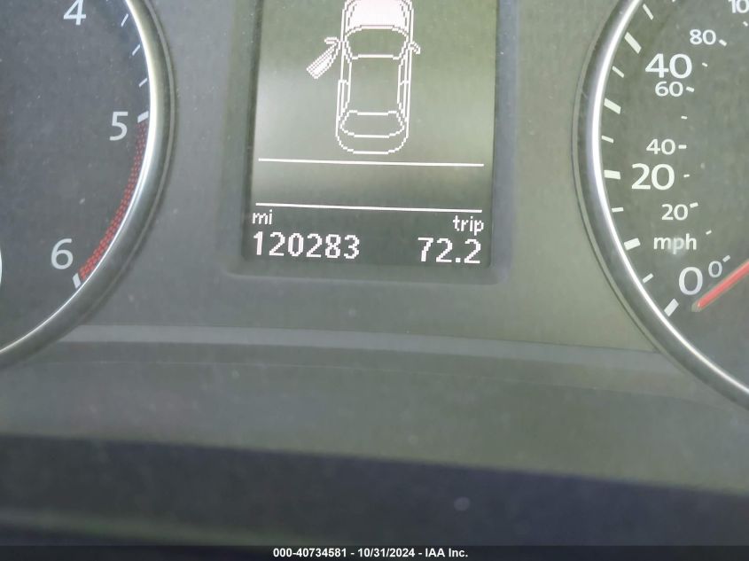 2013 VOLKSWAGEN PASSAT 2.0L TDI SE - 1VWBN7A39DC070982