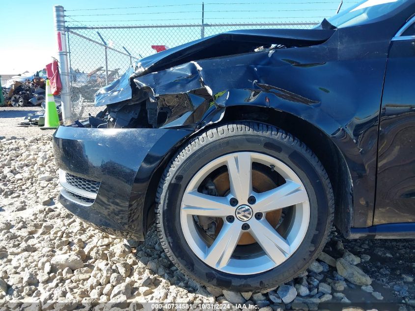 2013 VOLKSWAGEN PASSAT 2.0L TDI SE - 1VWBN7A39DC070982