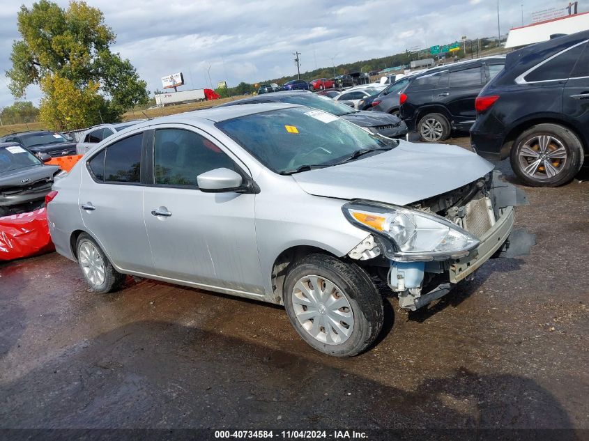 2019 Nissan Versa 1.6 Sv VIN: 3N1CN7AP1KL854880 Lot: 40734584