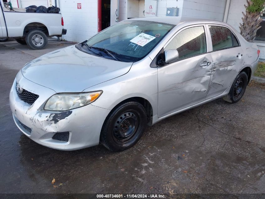 2010 Toyota Corolla Le VIN: 1NXBU4EEXAZ343820 Lot: 40734601