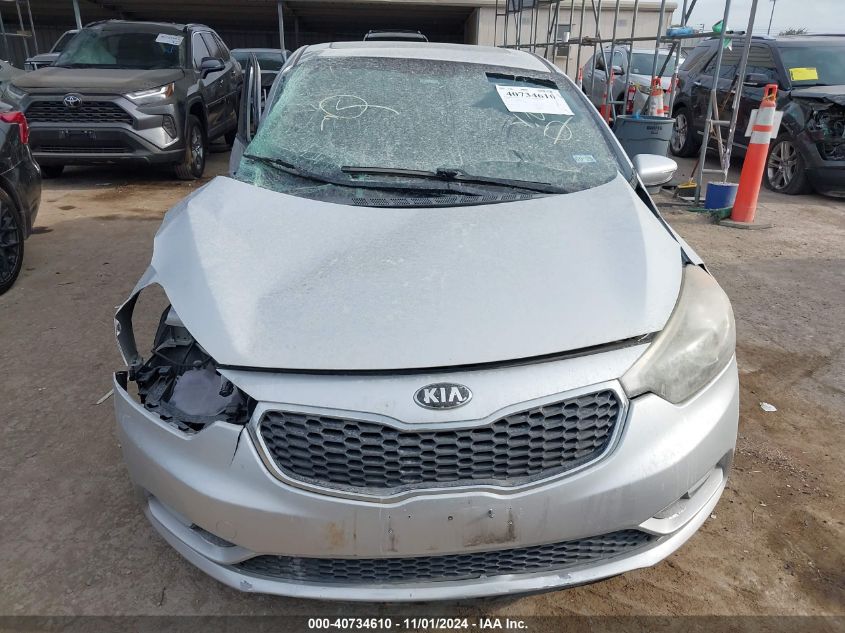 2015 Kia Forte Ex VIN: KNAFZ4A86F5270273 Lot: 40734610