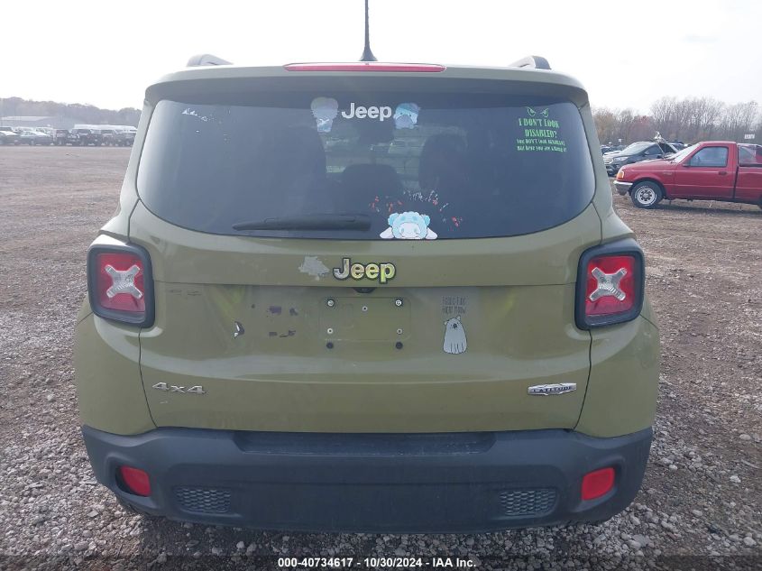 2015 Jeep Renegade Latitude VIN: ZACCJBBT0FPB66845 Lot: 40734617