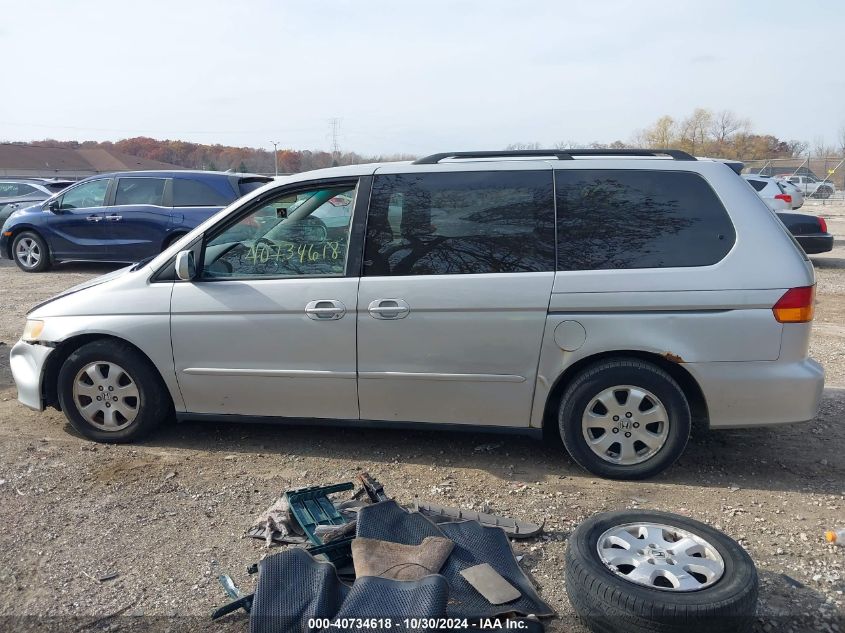 2004 Honda Odyssey Ex-Res VIN: 5FNRL18814B151144 Lot: 40734618