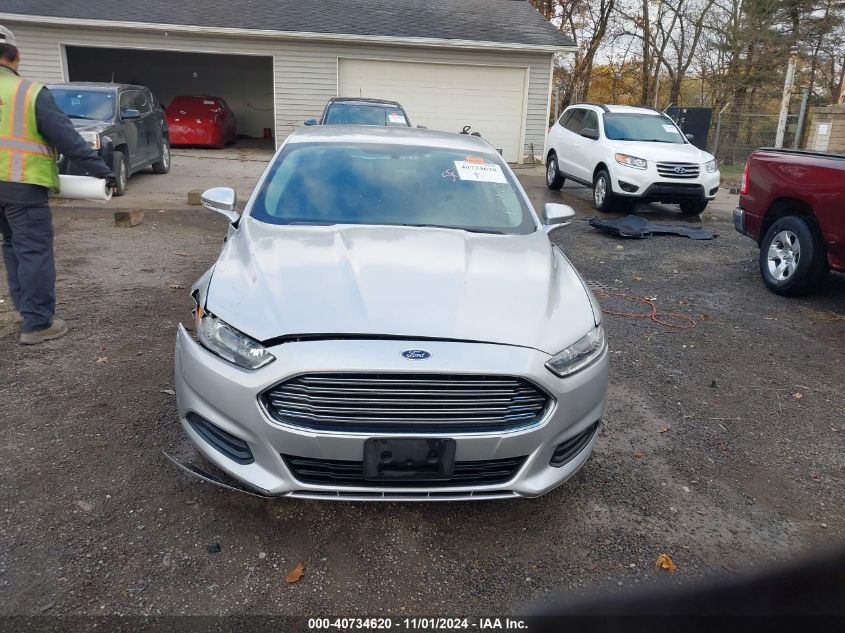 2016 Ford Fusion Se VIN: 1FA6P0H79G5130191 Lot: 40734620