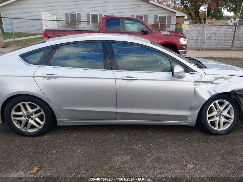 2016 Ford Fusion Se VIN: 1FA6P0H79G5130191 Lot: 40734620