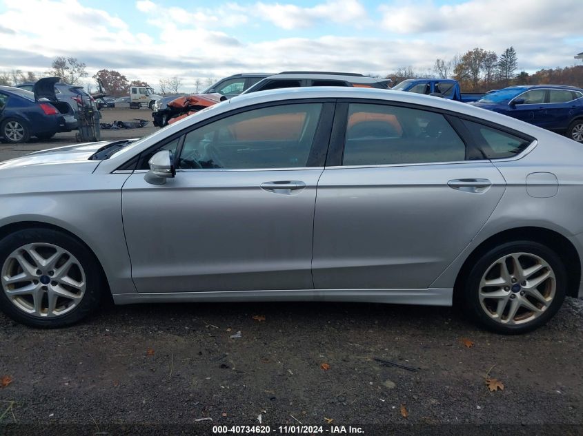 2016 Ford Fusion Se VIN: 1FA6P0H79G5130191 Lot: 40734620