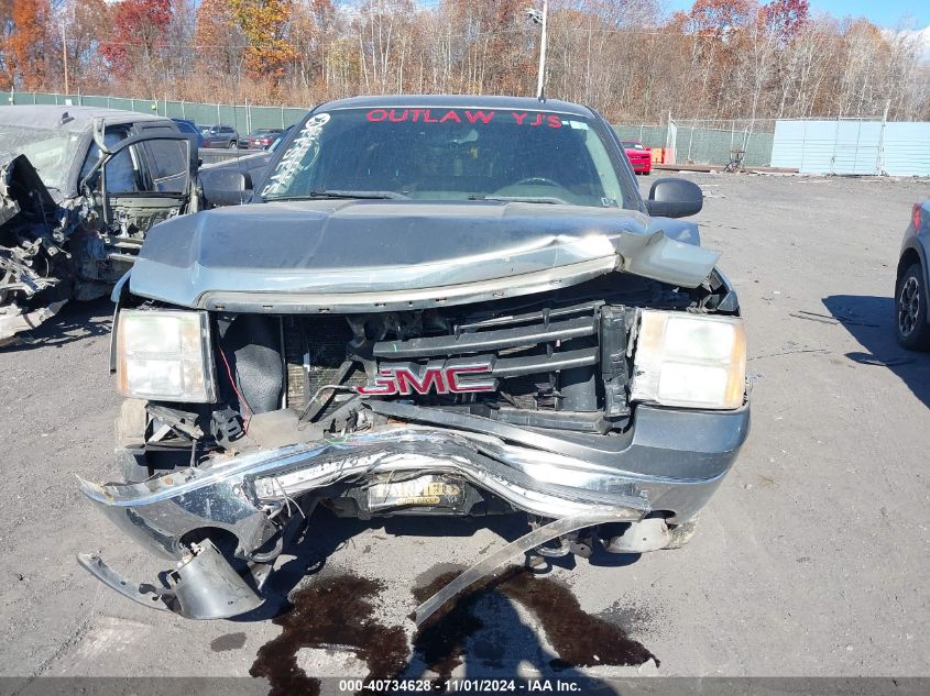 2011 GMC Sierra 1500 Sle VIN: 3GTP2VE30BG103037 Lot: 40734628