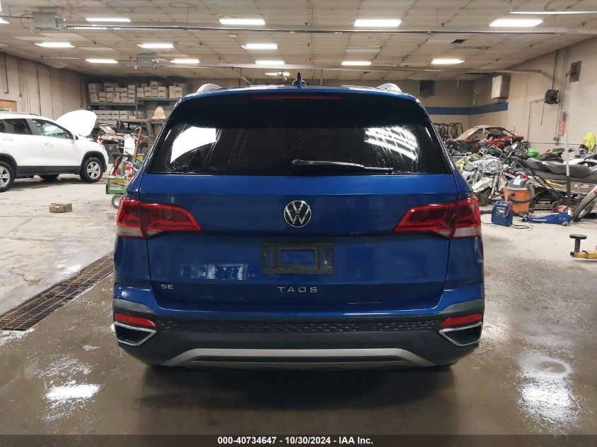 2022 VOLKSWAGEN TAOS 1.5T SE - 3VVPX7B23NM032285
