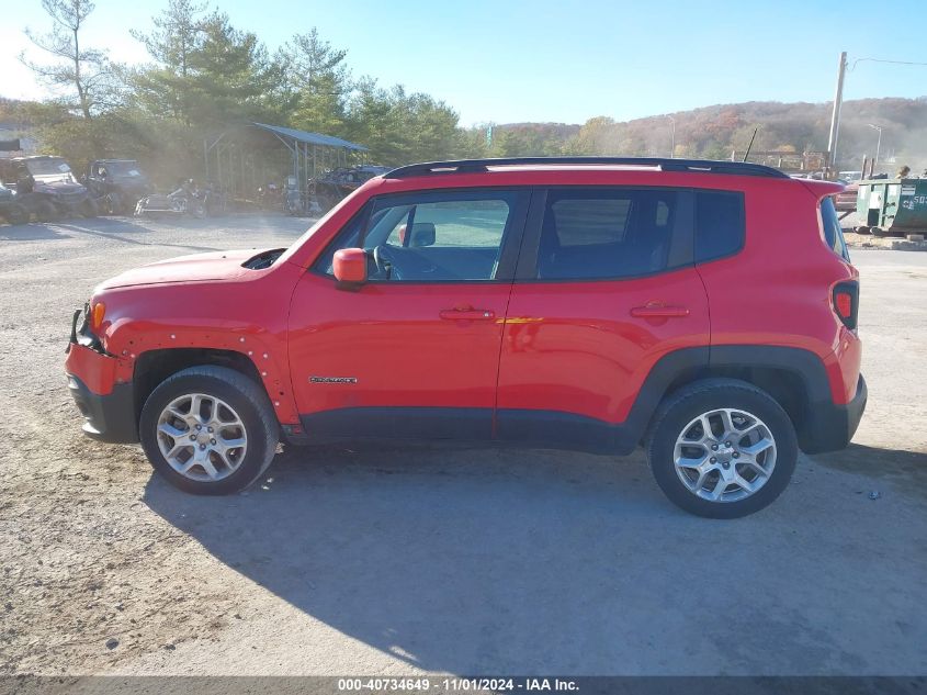 VIN ZACCJBBB1JPH37112 2018 Jeep Renegade, Latitude 4X4 no.15