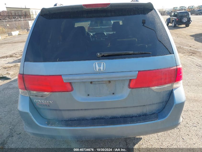 2010 Honda Odyssey Ex VIN: 5FNRL3H41AB002754 Lot: 40734676