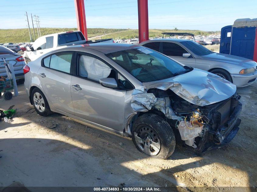 2016 Kia Forte Lx VIN: KNAFK4A68G5602752 Lot: 40734693